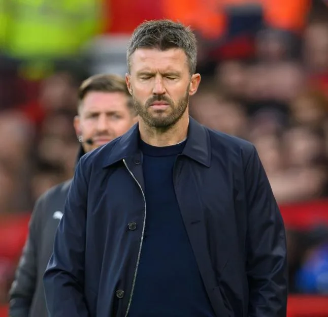 Manchester United v Tottenham Hotspur - Premier League League - Old Trafford - Manchester. Manchester United Manager Michael Carrick. Picture : Mark Pain / Alamy Live News