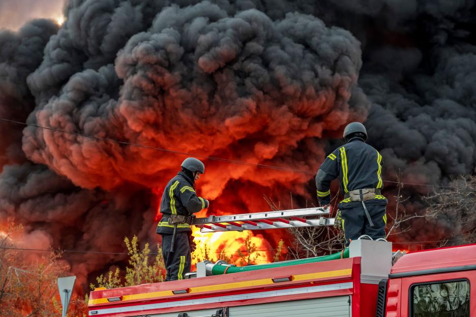 Massive Combined Russian Missile And Drone Attack On Kyiv, Ukraine - 16 Apr 2026