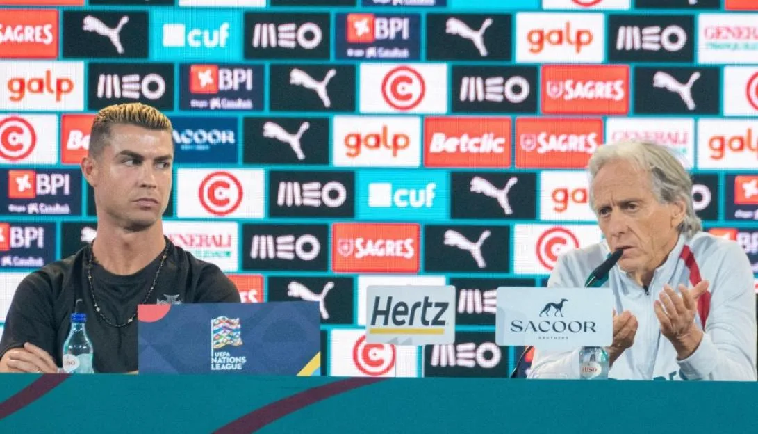 Cristiano Ronaldo admits he signed off on EIGHT-POINT statement for Jorge Jesus to read in press conference
