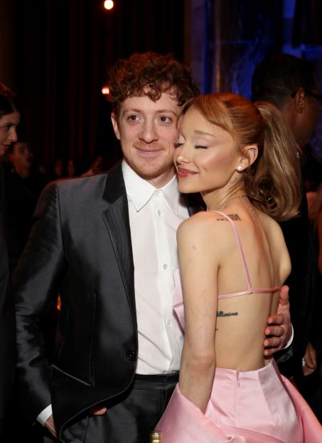 Ethan Slater and Ariana Grande attend the National Board of Review Annual Awards Gala.