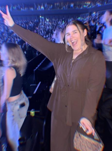 Becki Jones at a concert.