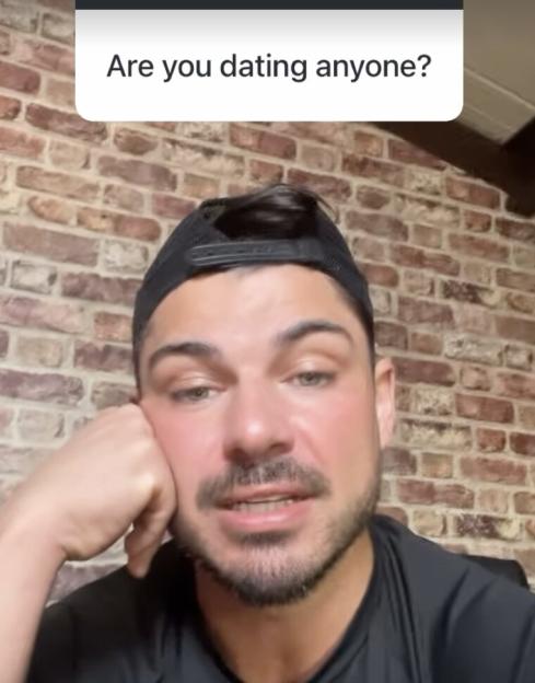 Anton Danyluk with a question bubble above his head that reads "Are you dating anyone?"