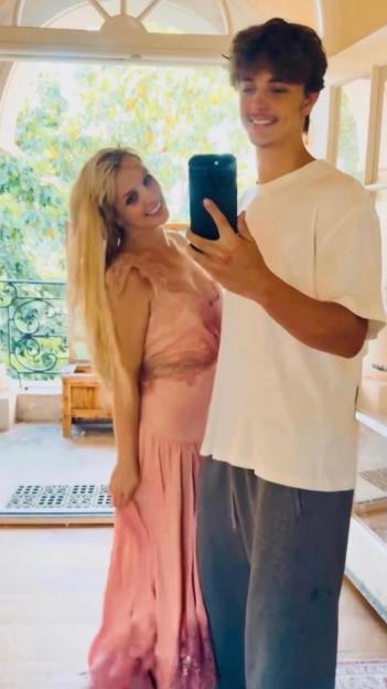 Britney Spears smiling with her son Jayden Federline.