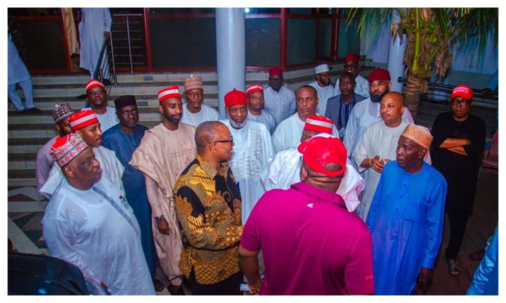 2027 Elections Heat Up: Obi and Dickson Join Forces with Kwankwaso in Abuja Before NDC Convention