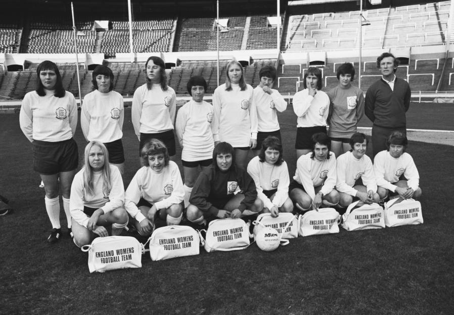 England Women's Training Session, 1972