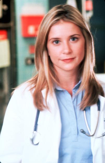 Kelly Martin as young doctor Lucy in ER.