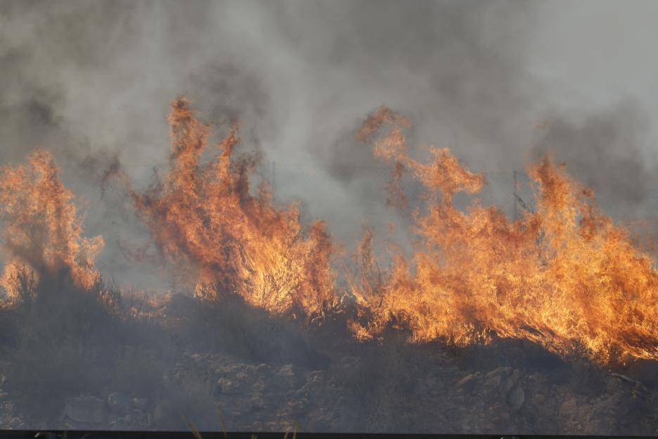 Deadly Wildfire Devastates Los Gallardos In Southern Spain, Almeria, Es - 10 Jul 2026