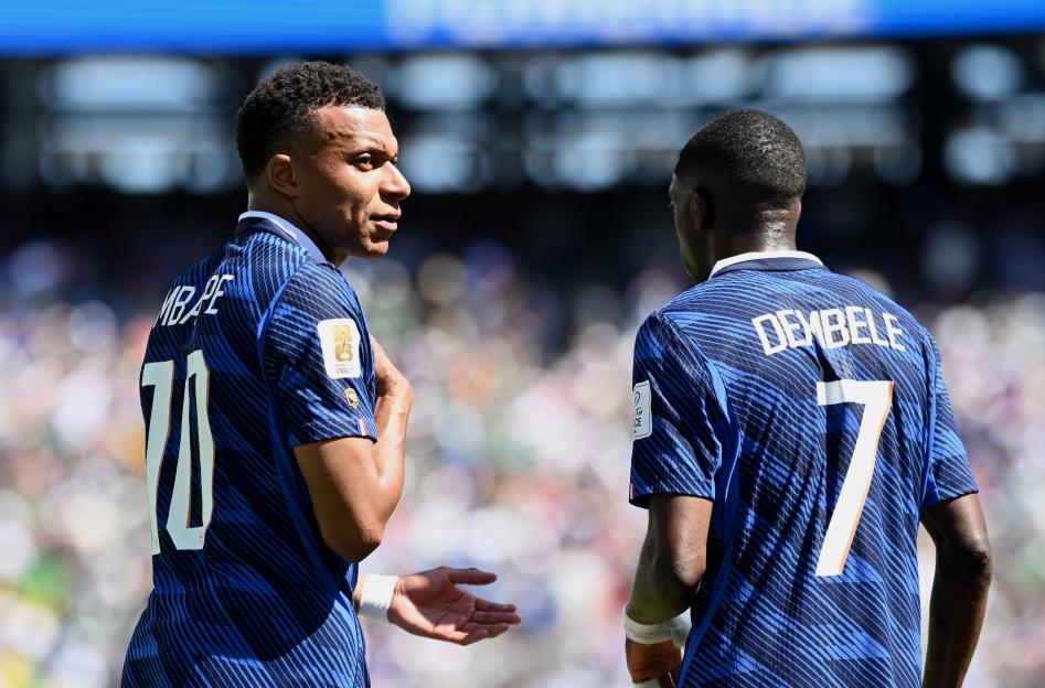 Kylian Mbappe Stands Out with Unique France Shirt in World Cup Face-off Against Senegal