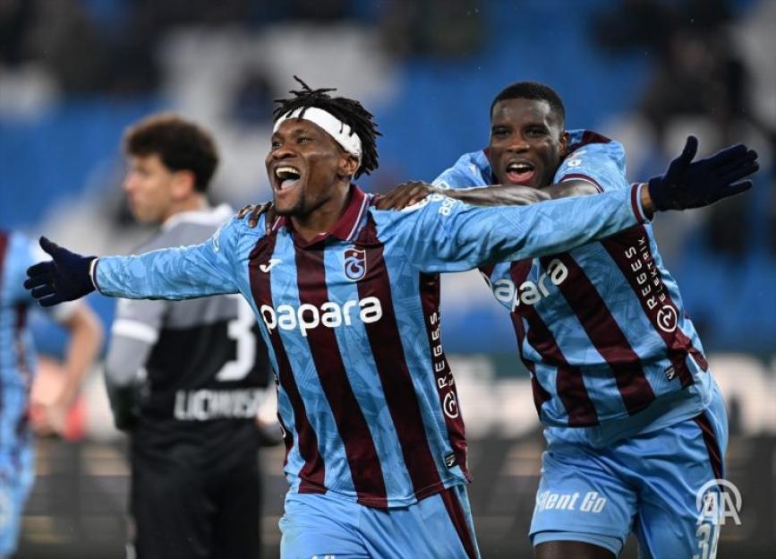 'Nwaiwu and Onuachu Shine as Trabzonspor Defeats Fatih Karagumruk'