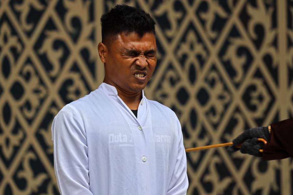 Public Caning Sentences Executed For Sharia Law Violations In Aceh, Indonesia, Banda Aceh - 17 Sep 2026
