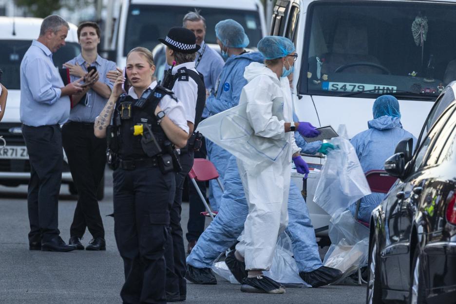 Murder investigation following a fire in Hounslow