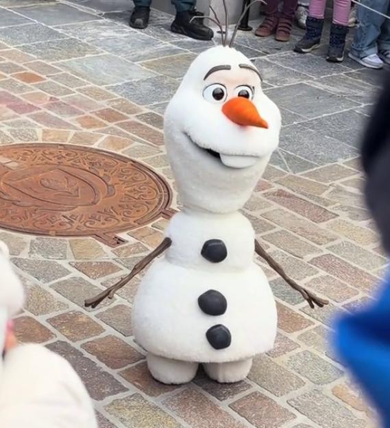Chaos at Disneyland's Frozen Theme Park as Olaf Robot Malfunctions, Sending Kids into a Frenzy!