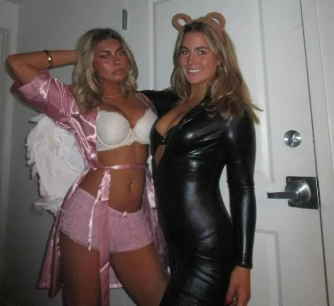 90s TV Star’s Daughter Channels Her Stunning Mum in Bra and Angel Wings Photo Shoot