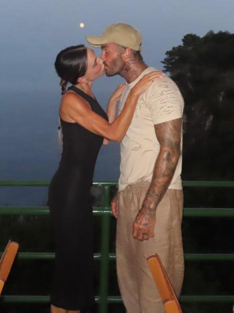 David and Victoria Beckham Share Steamy Moments in Sun-Kissed Family Holiday Photos from Italy