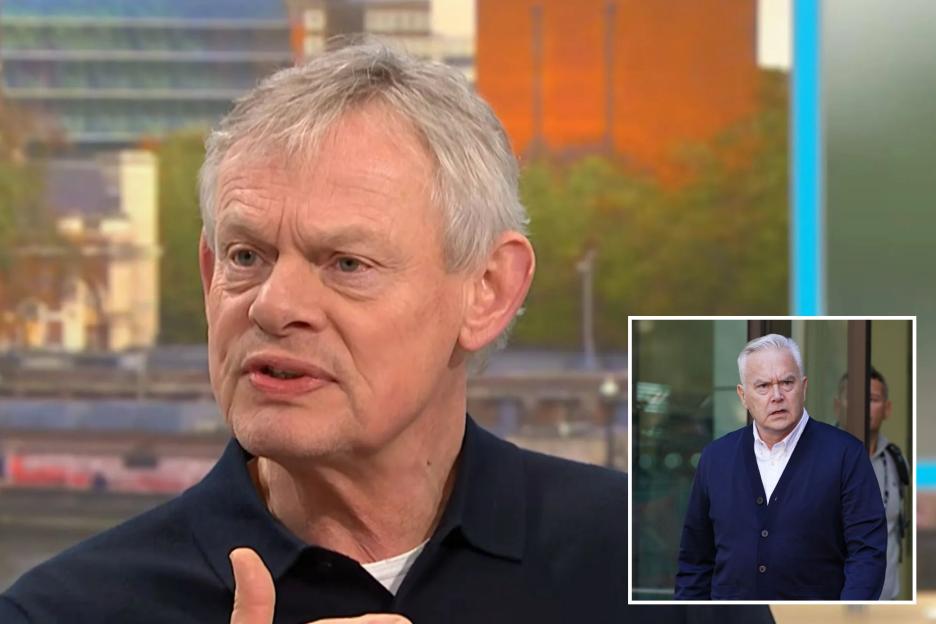 Martin Clunes Embraces His 'Monster' Role as Huw Edwards in Upcoming TV Drama