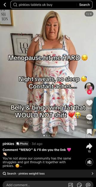 Mum's photos stolen and manipulated to promote weight-loss products on TikTok