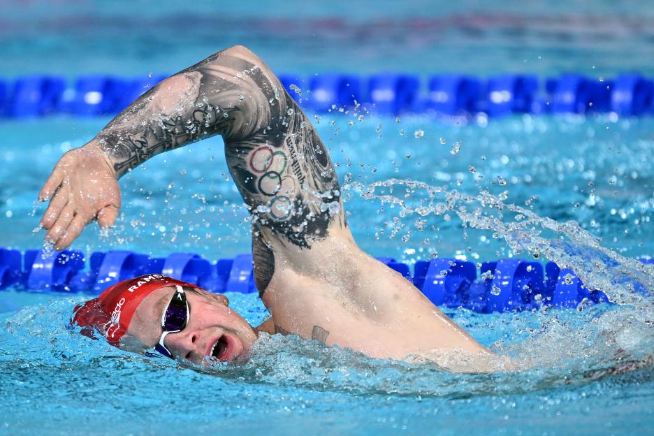 Adam Peaty of Team England training during the Glasgow 2026 Commonwealth Games.