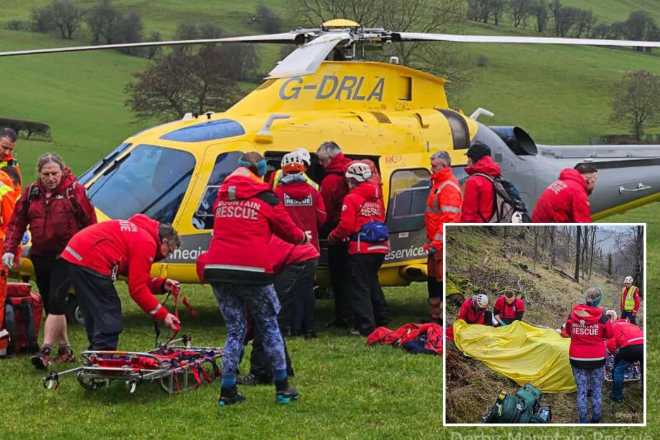 Teenager Rescued by Air Ambulance After 65-Foot Fall at Scenic Spot