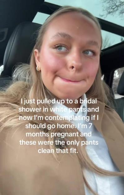 Expecting Mom Regrets Wearing White to Friend's Wedding and Contemplates Leaving