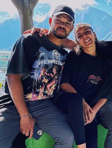 Stephen Bartlett with his girlfriend Melanie Vas Lopes.