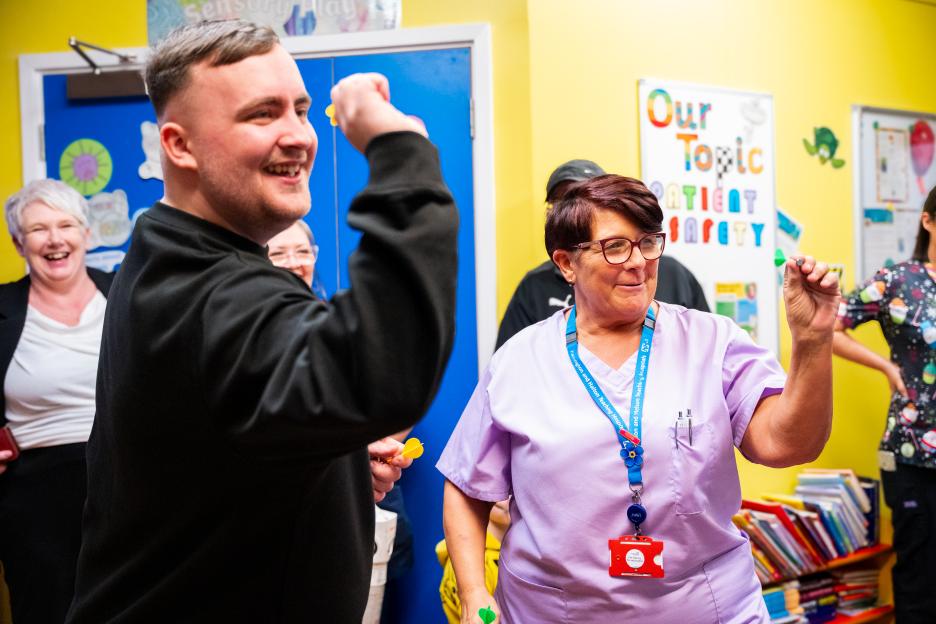 'Big-Hearted Luke Littler Finds Motivation for World Darts Championship After Inspiring Hospital Visit'