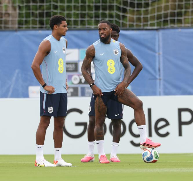 England MD-1 Training and Press Conference