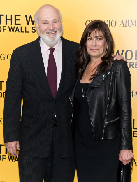 Rob Reiner and Michele Singer Reiner attend "The Wolf Of Wall Street" premiere.