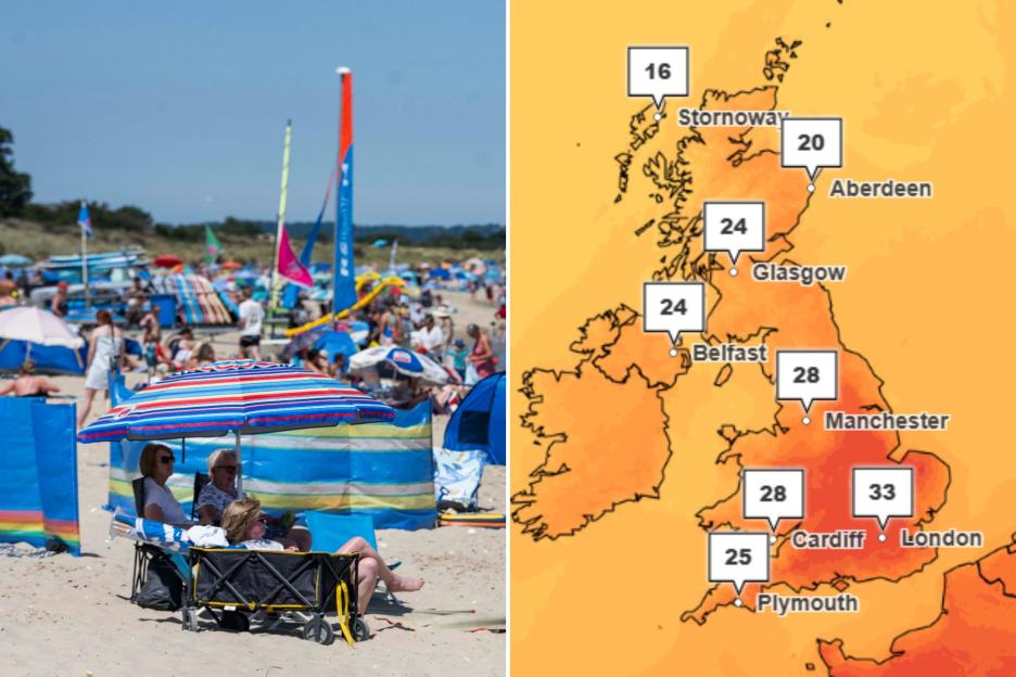 Met Office Discloses End Date for UK’s Third Heatwave as Temperatures Soar to 35°C This Week