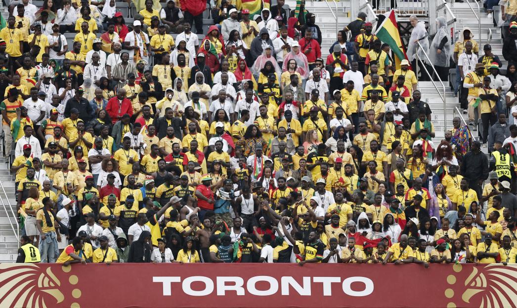 World Cup Fans Jeer 'Absurd' Hydration Break Amid Rainy Ghana vs. Panama Match, Supporters Drenched in Ponchos