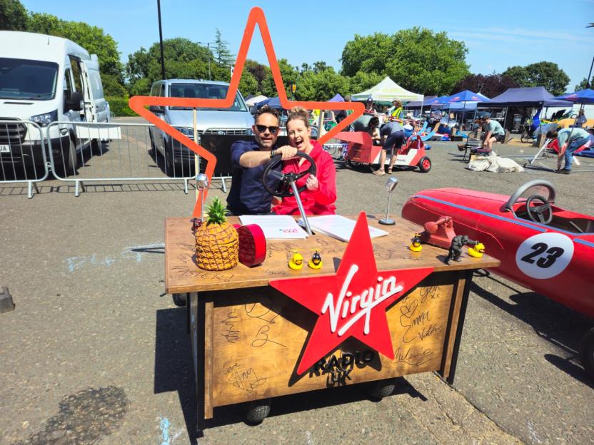 Ellie Henman at Red Bull Soap Box Derby Alexandra Palace.