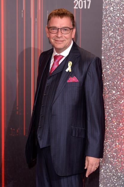 Adam Woodyatt at The British Soap Awards.