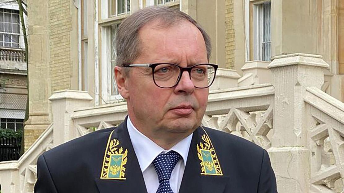 Russian ambassador to London Andrei Kelin.