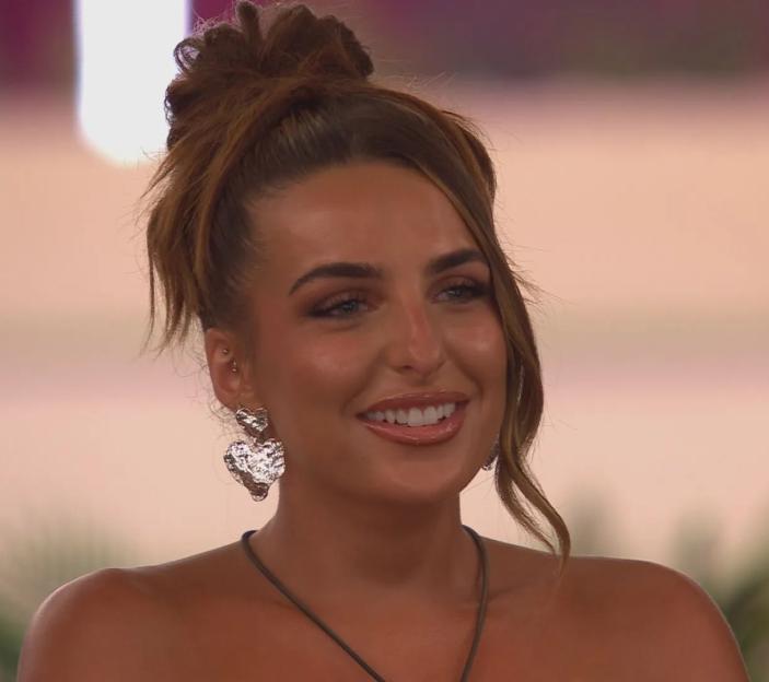 Toni Laites from the TV show 'Love Island' in Mallorca, Spain.