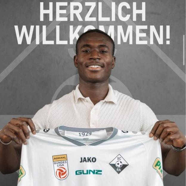 Flying Eagles Striker Joins Austrian Club Altach on Loan!