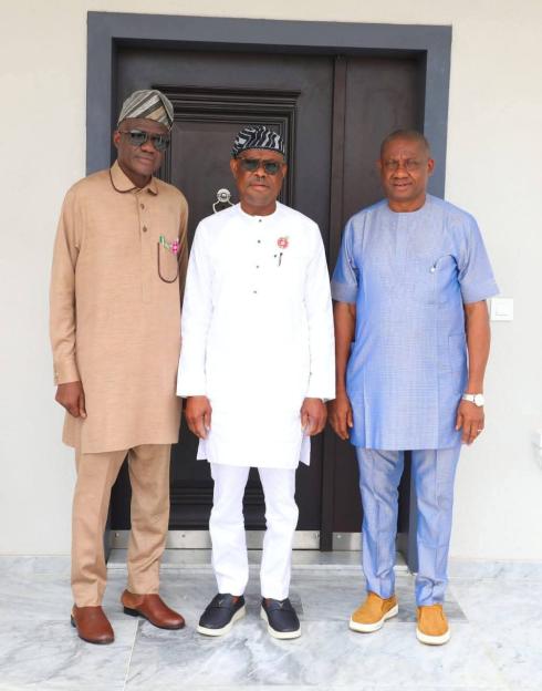 'Wike Engages with Rivers PDP and APC Chairmen in 2027 Meeting'