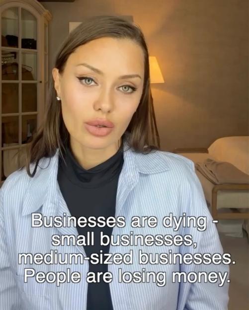 Glamorous Putin cheerleader and influencer Victoria Bonya, with 12.9 million followers, has starkly warned the dictator he is clueless about the chaos and misery caused by his regime in Russia, telling him that most Russians including top officials a