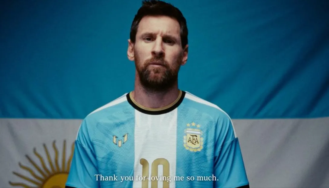 Lionel Messi says goodbye to Argentina in emotional video as icon says ‘thank you for loving me so much’