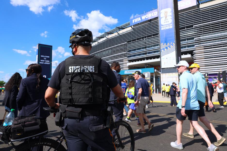 FIFA World Cup - Brazil vs Morocco - Security, New York, United States - 13 Jun 2026