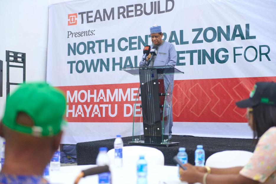 ADC Women Leaders Rally Behind Mohammed Hayatu-Deen at North-Central Town Hall