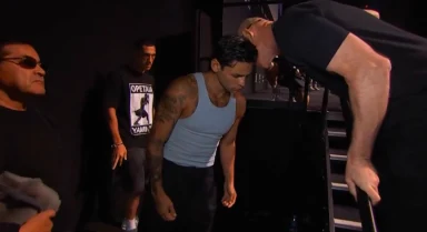 Ryan Garcia Snagged by Security with an EGG in His Pocket, Taking a Shot at Conor Benn's Notorious Drug Test Fiasco