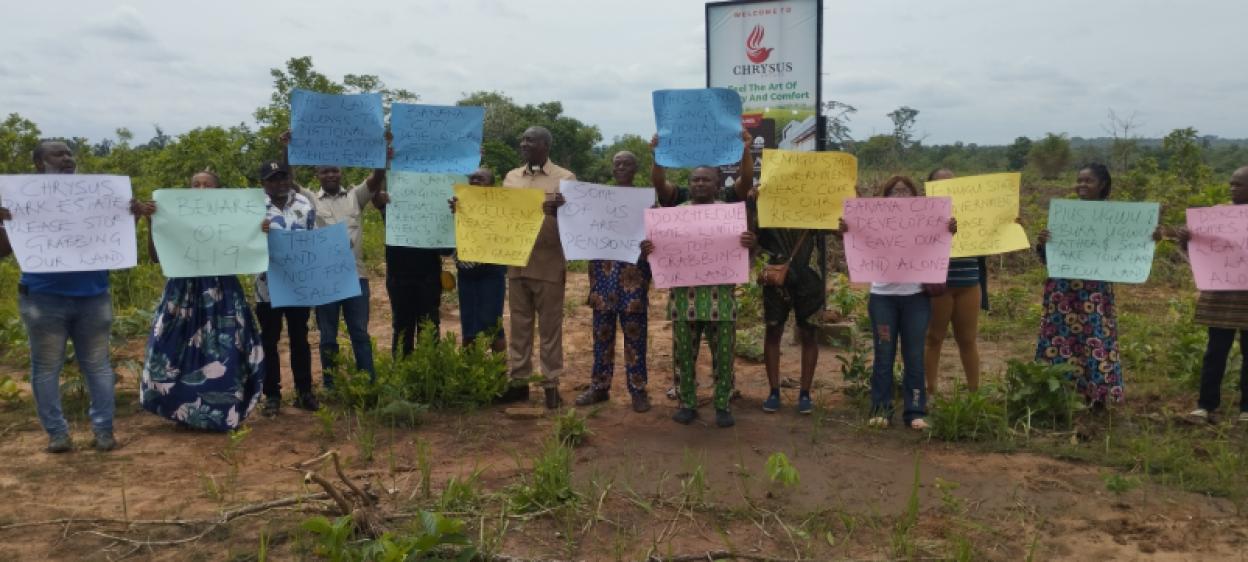 'NOA Staff and Pensioners Raise Alarm as Land Grabbers Ignore Court Ruling and Tear Down Buildings'