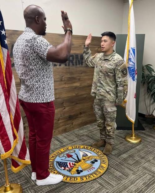 Nigerian Actor Joseph Momodu Trades Acting for a New Adventure in the US Army