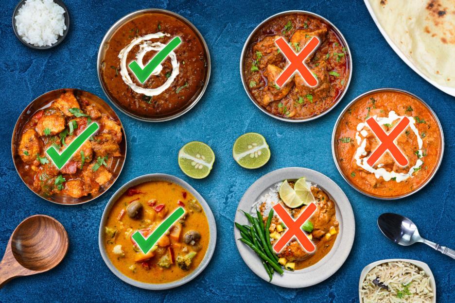 The Best and Worst Curries for Weight Loss – One Packs as Much Fat as Two McDonald's Cheeseburgers!