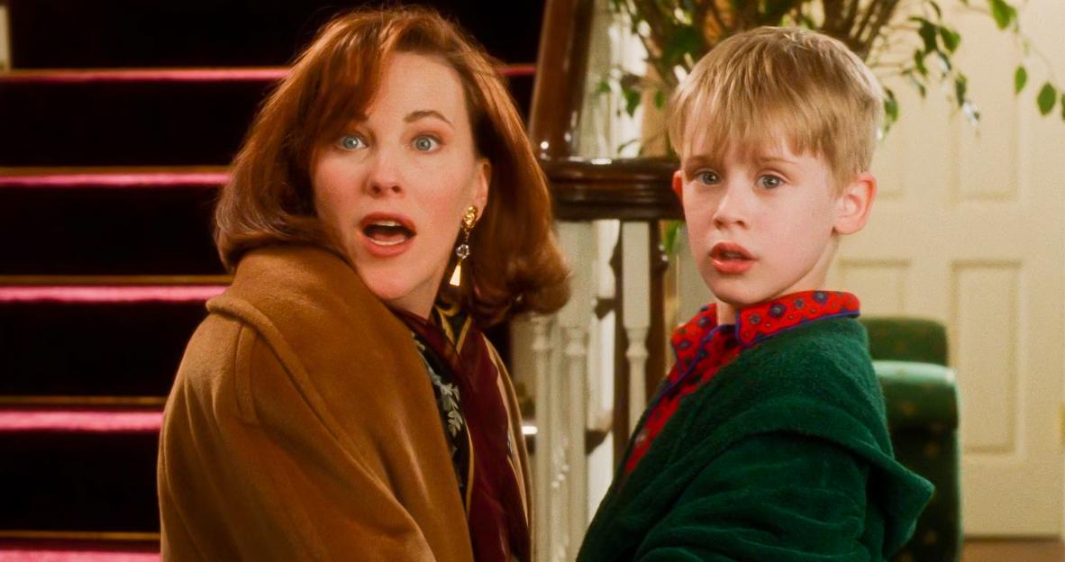 Macaulay Culkin and Catherine O'Hara