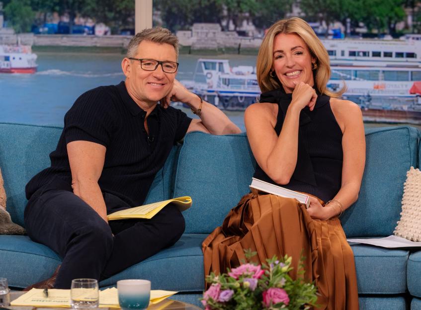 Ben Shephard and Cat Deeley on the 'This Morning' TV show.