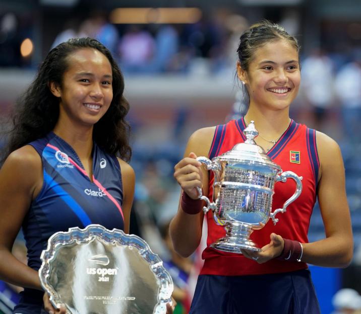 September 11, 2021: Emma Raducanu (GBR) defeated Leylah Fernandez (CAN) 6-4, 6-3, at the US Open being played at Billie Jean King National Tennis Center in Flushing, Queens, New York / USA ¿Jo Becktold/Tennisclix/CSM/Sipa USA/(Photo by Jo Becktold/CS