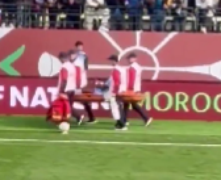 'AFCON Star Makes Dramatic Exit Like the Undertaker, Then Casually Jogging Back On!'