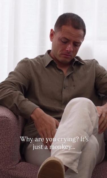 Former Man Utd Star Javier Hernandez Moves to Tears by Viral Video of Abandoned Baby Monkey Punch