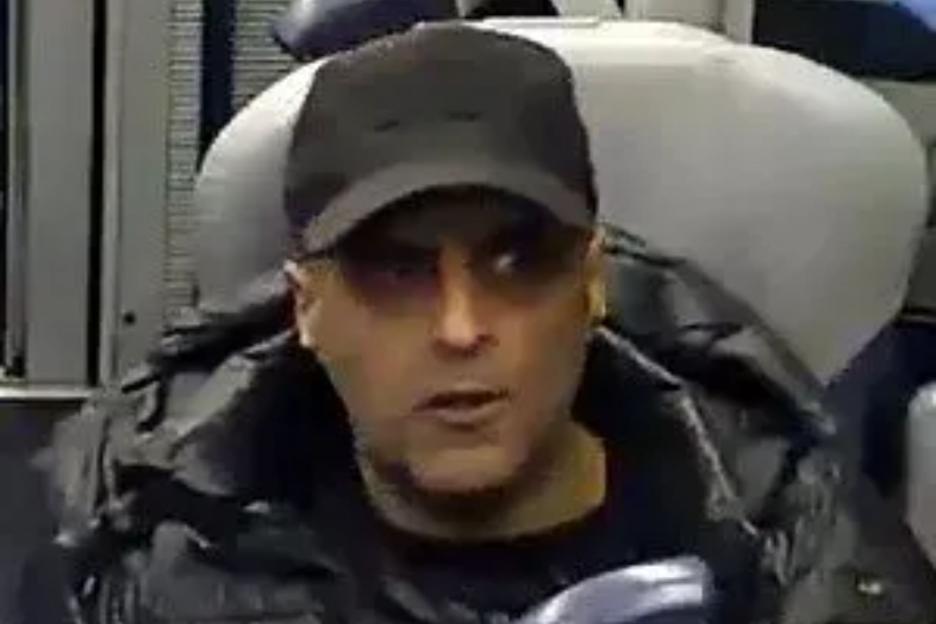 CCTV Released in Search for Man After Woman Assaulted on Train to Major UK Airport