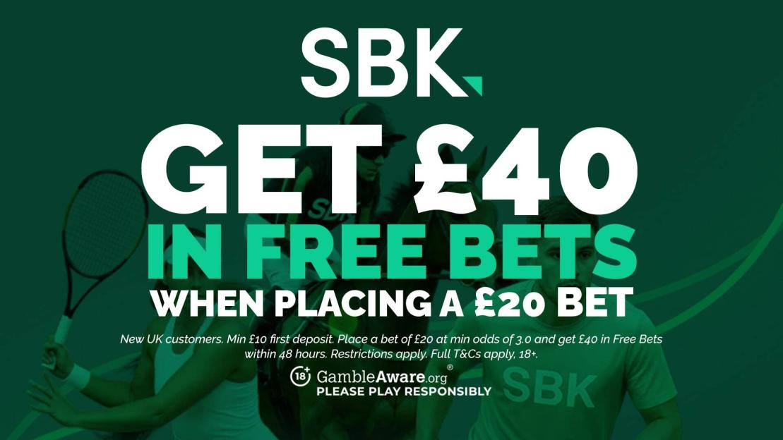Score £40 in Free Football Bets Today with SBK for Chelsea vs Tottenham!